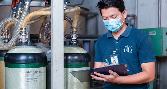 Pacs csr waste water treatment