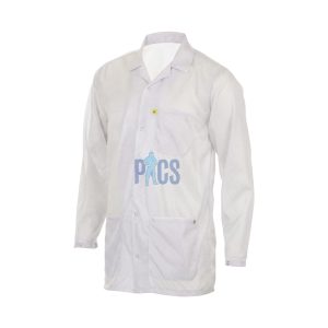 Cleanroom Garments ESD Jacket Collar Snap